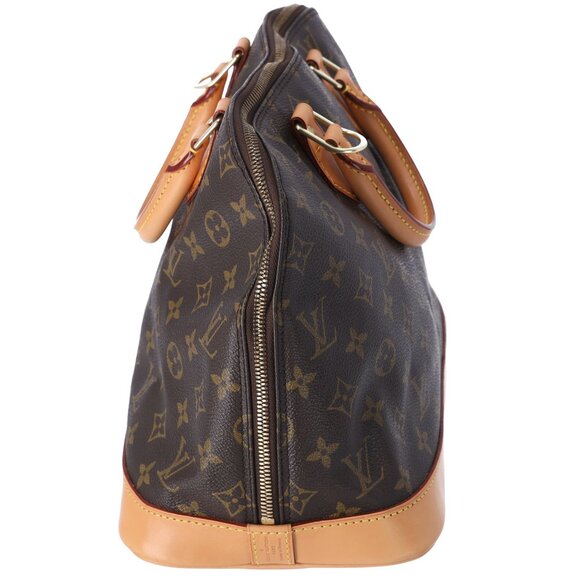 Louis Vuitton Alma Monogram Handbag M51130 Brown Canvas - Picture 6 of 9